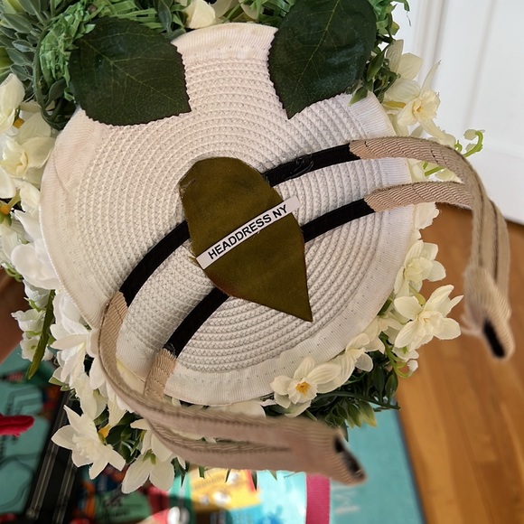 Headdress NY Accessories Custom Made Puppy Faux Boxwood Topiary